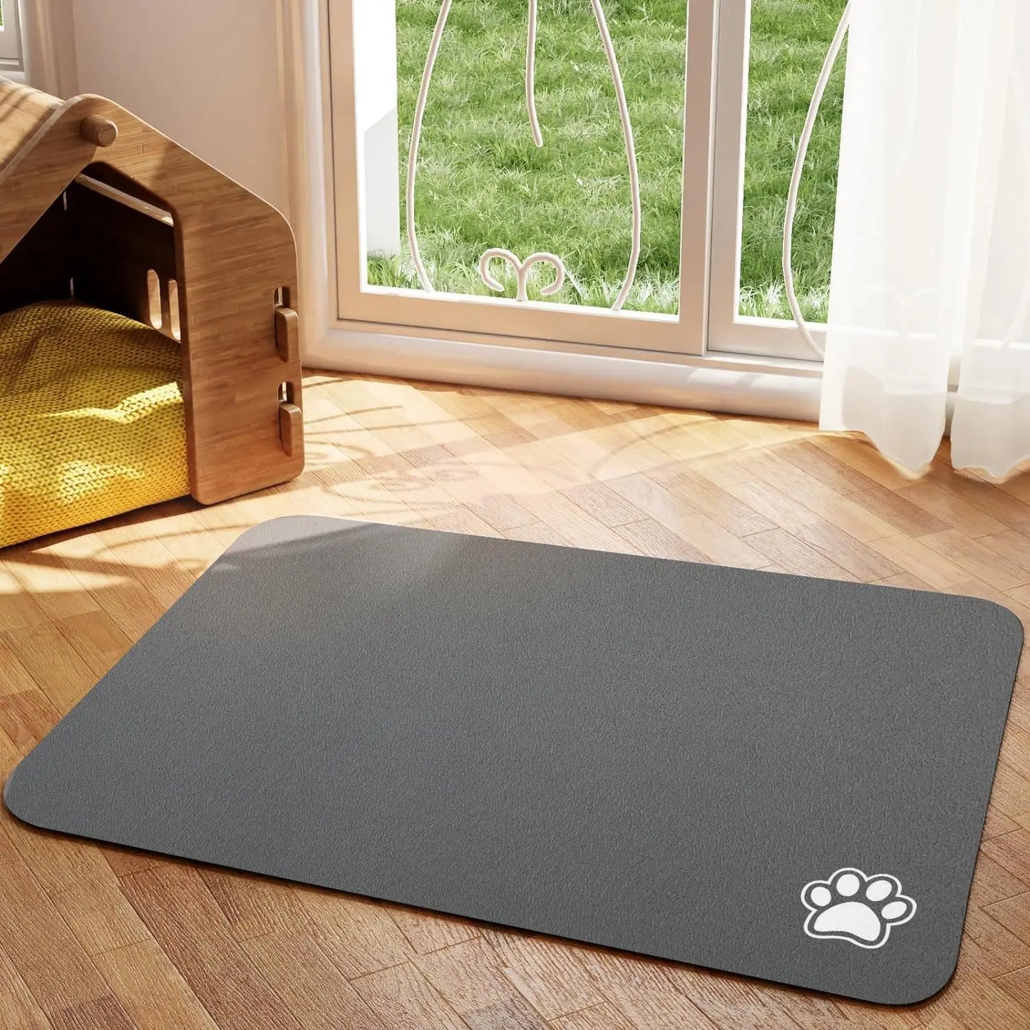 Pet Feeding Quick Dry Mat