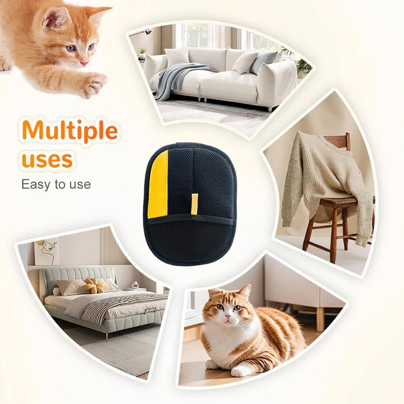 Static Pet Hair Removal Gloves