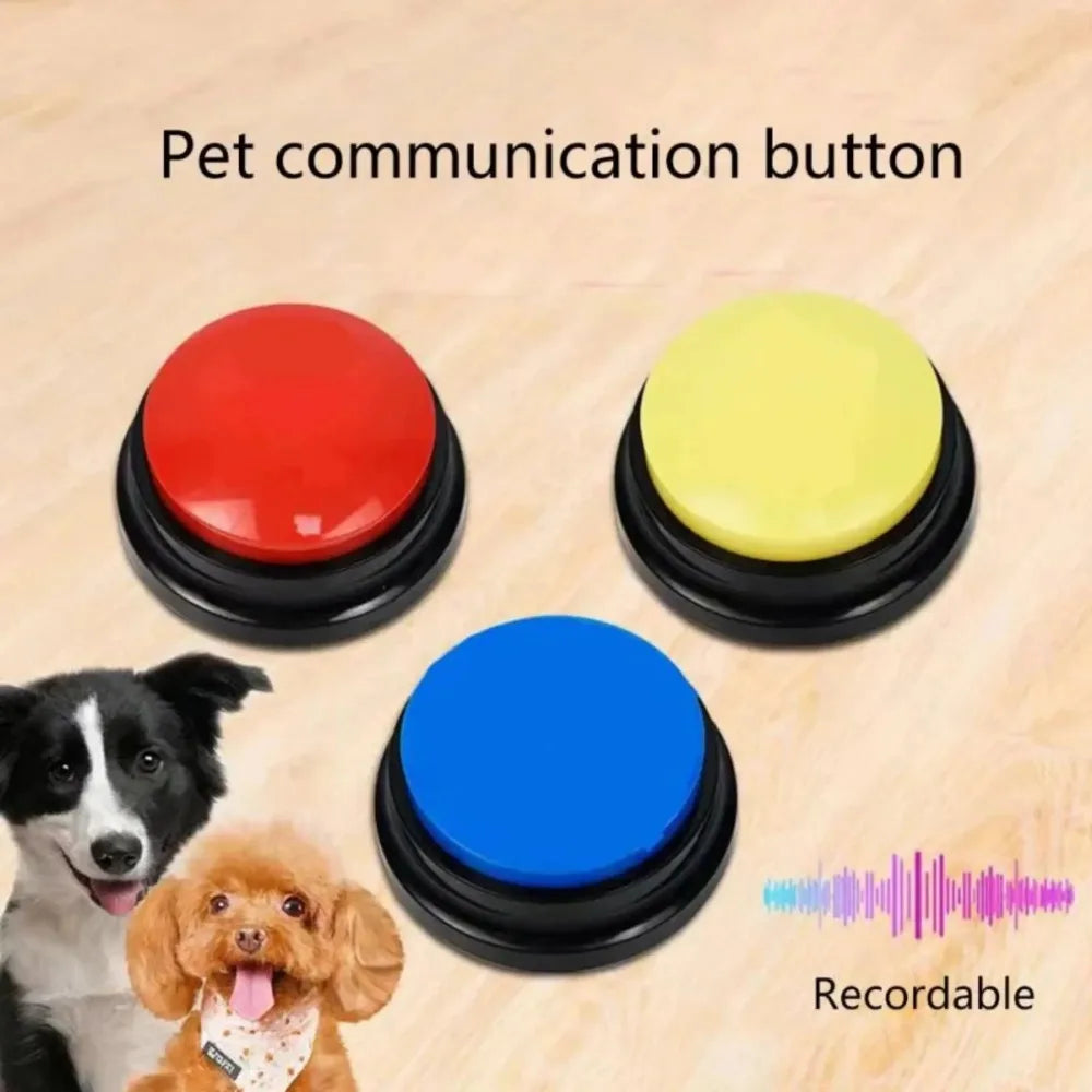Pet Training Voice Recording Buttons