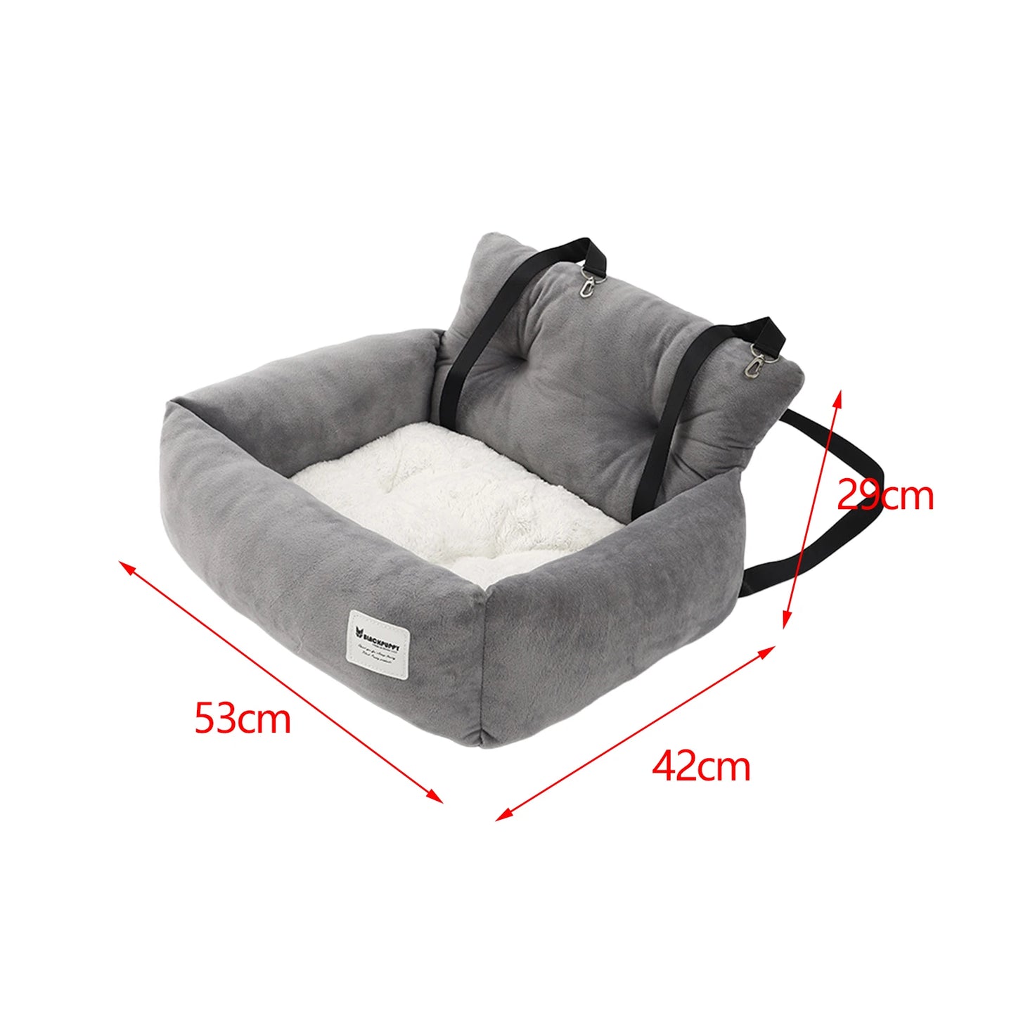 Dog Car Seat - Travel Carrier for Dogs & Cats