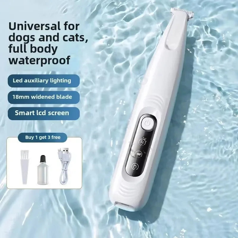 Professional Paw/ Hair Trimmer with LED Light
