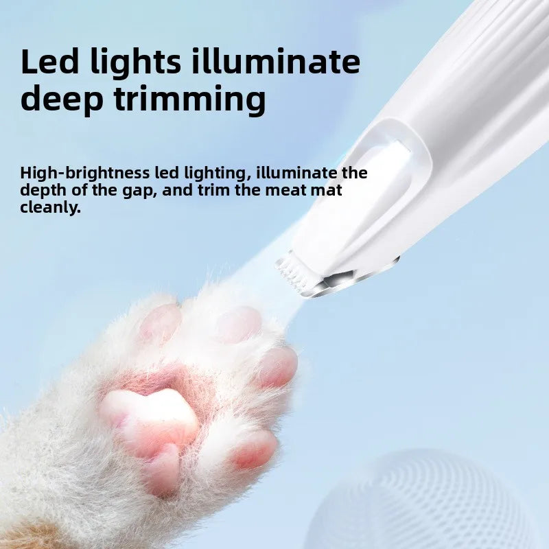 Professional Paw/ Hair Trimmer with LED Light