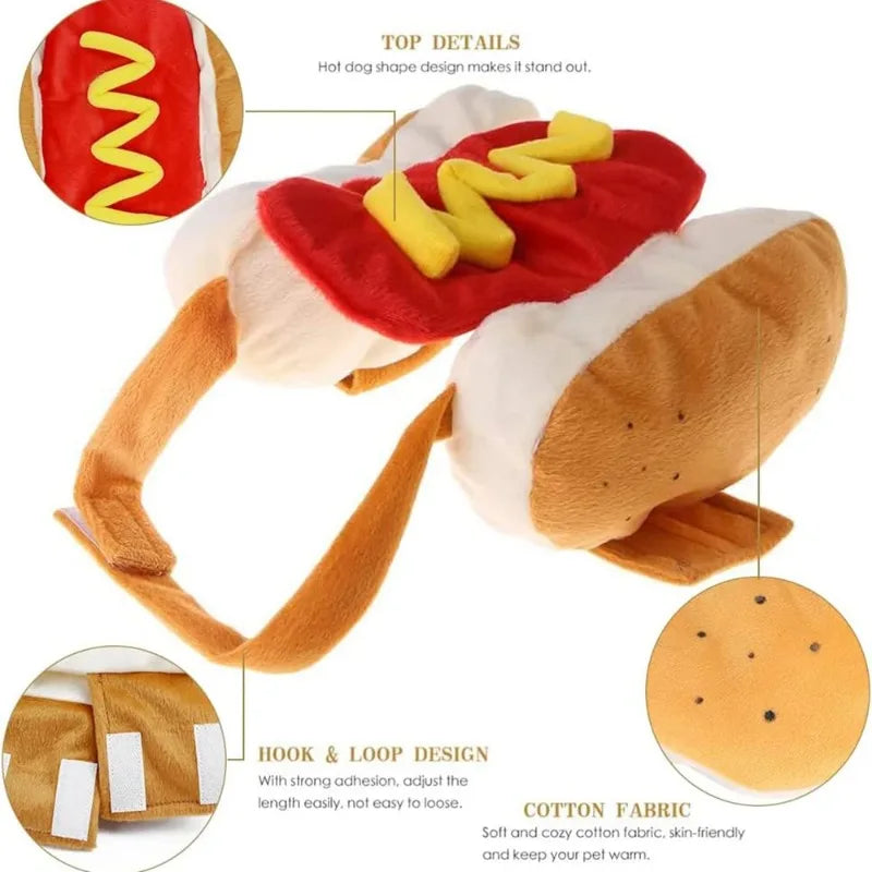 Pet Costumes - Hot Dog Costume