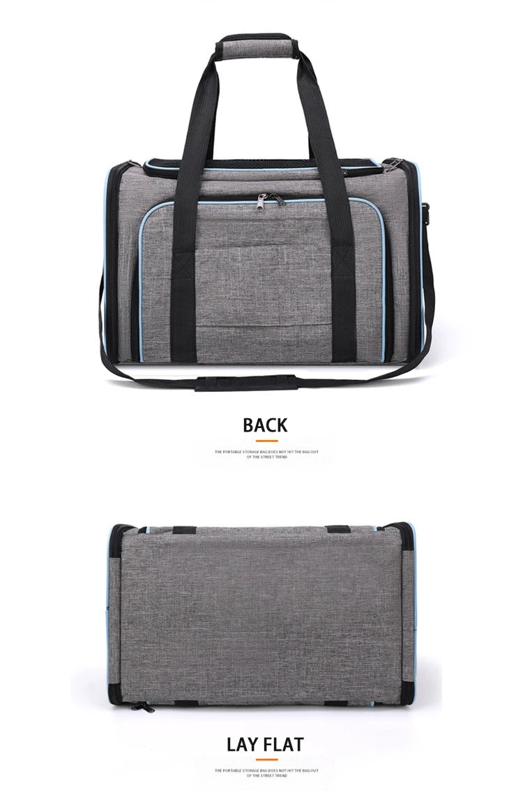 Pet Carrier Bag with Side Opening