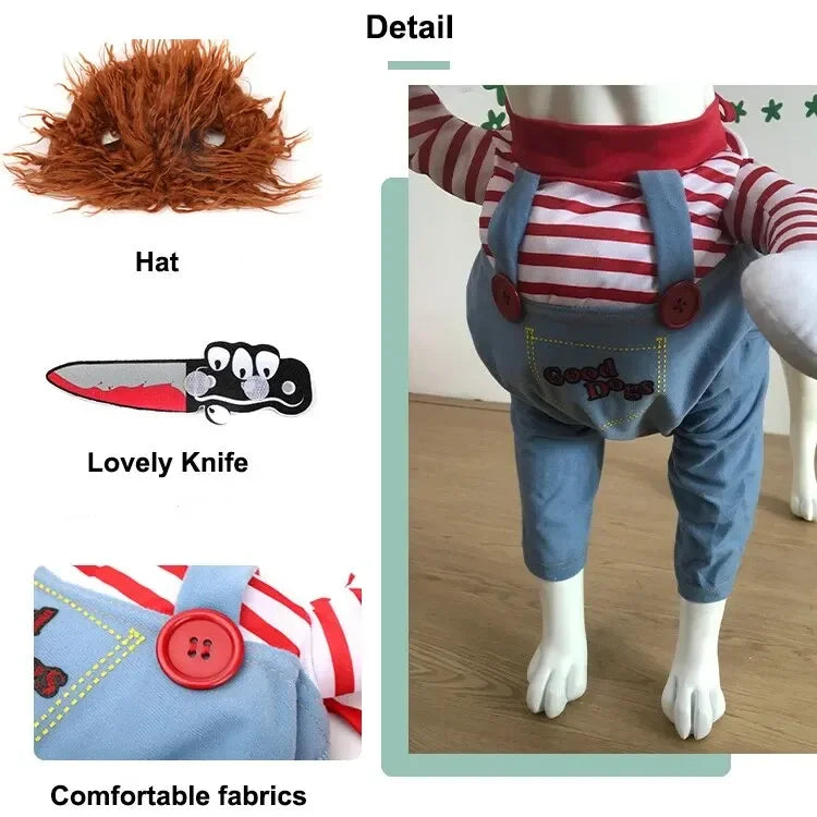 Pet Costume – Funny Outfit for Dogs & Cats | Festival & Party Dress-Up