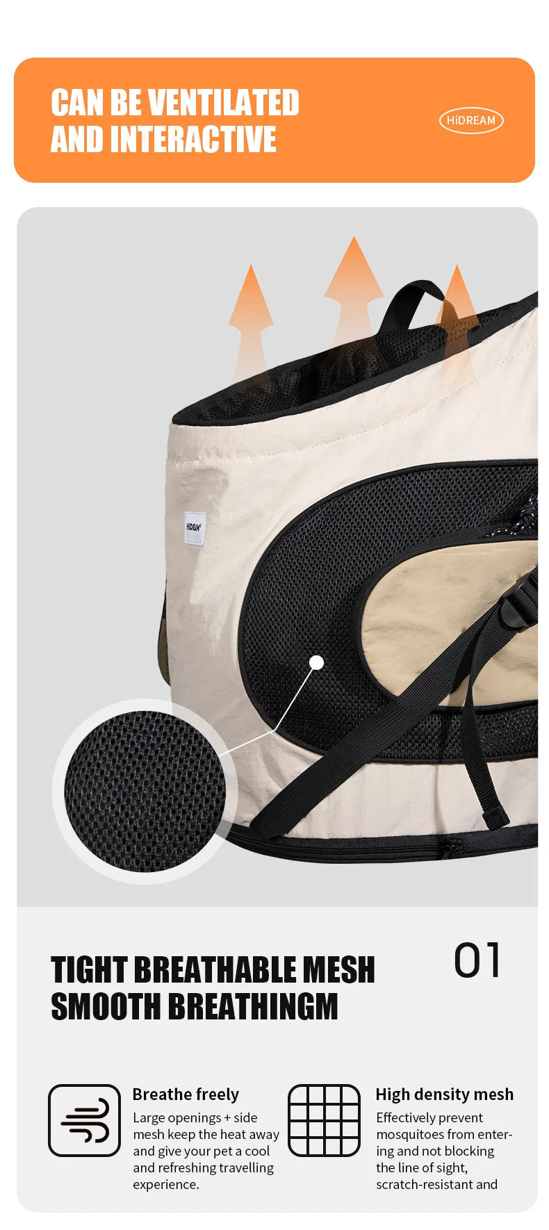 Front Carrying / Backpack Pet Carrier