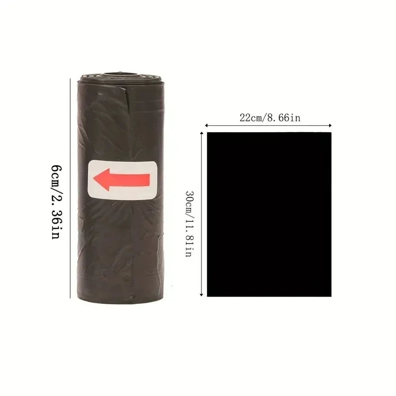 Biodegradable Dog Poop Bags with Bone-Shaped Dispenser