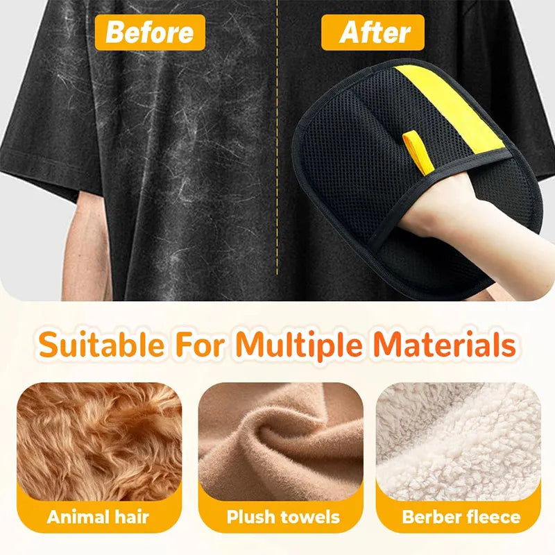 Static Pet Hair Removal Gloves