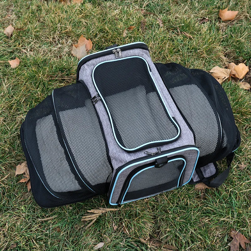 Pet Carrier Bag with Side Opening