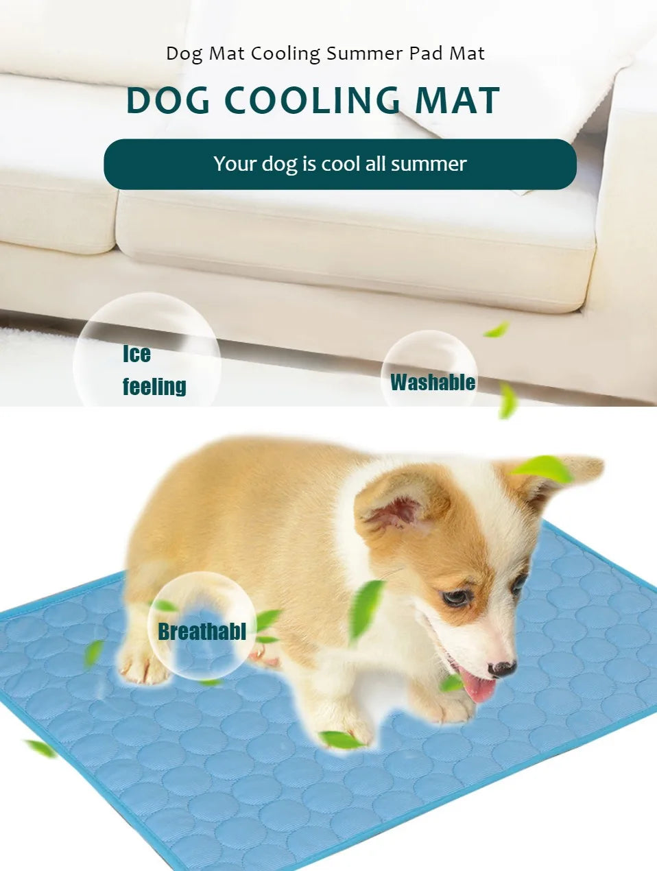 Pet Cooling Mat- Pad