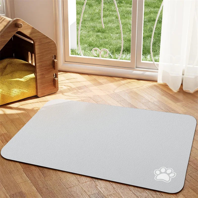 Pet Feeding Quick Dry Mat