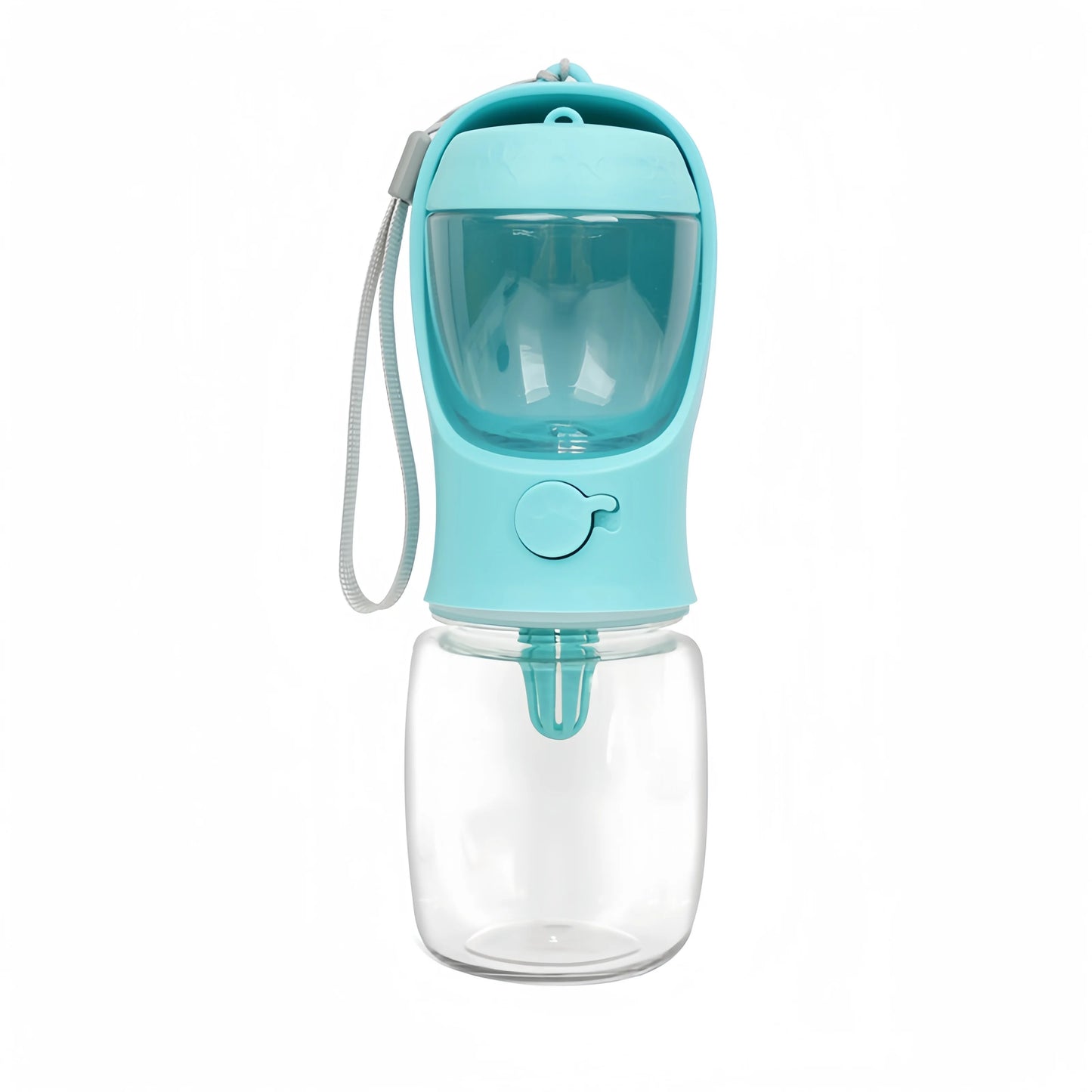Portable Dog & Cat Water Bottle with Food Storage – Travel Pet Drinking Kettle