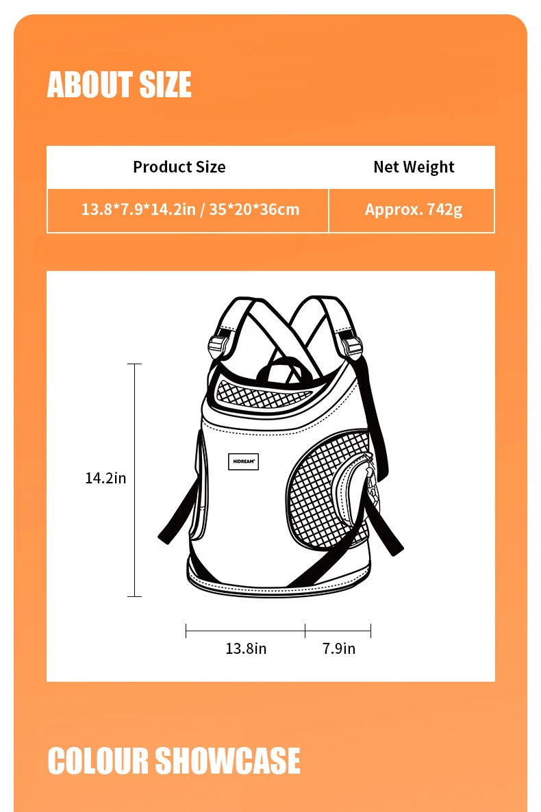 Front Carrying / Backpack Pet Carrier