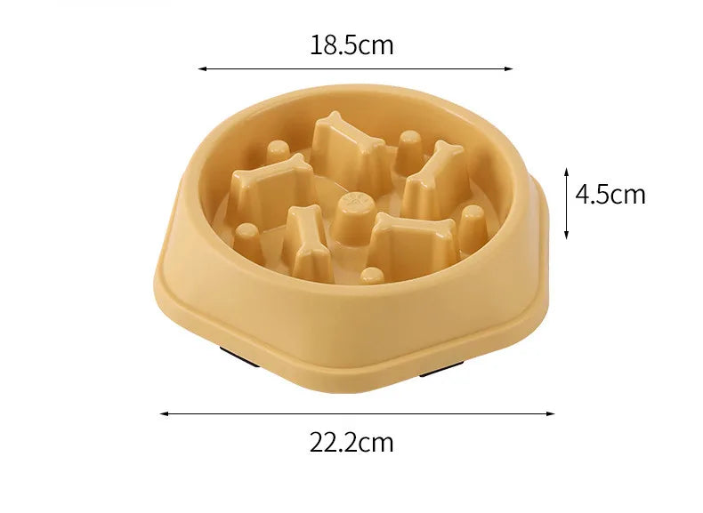 Slow Feeder Dog Bowl