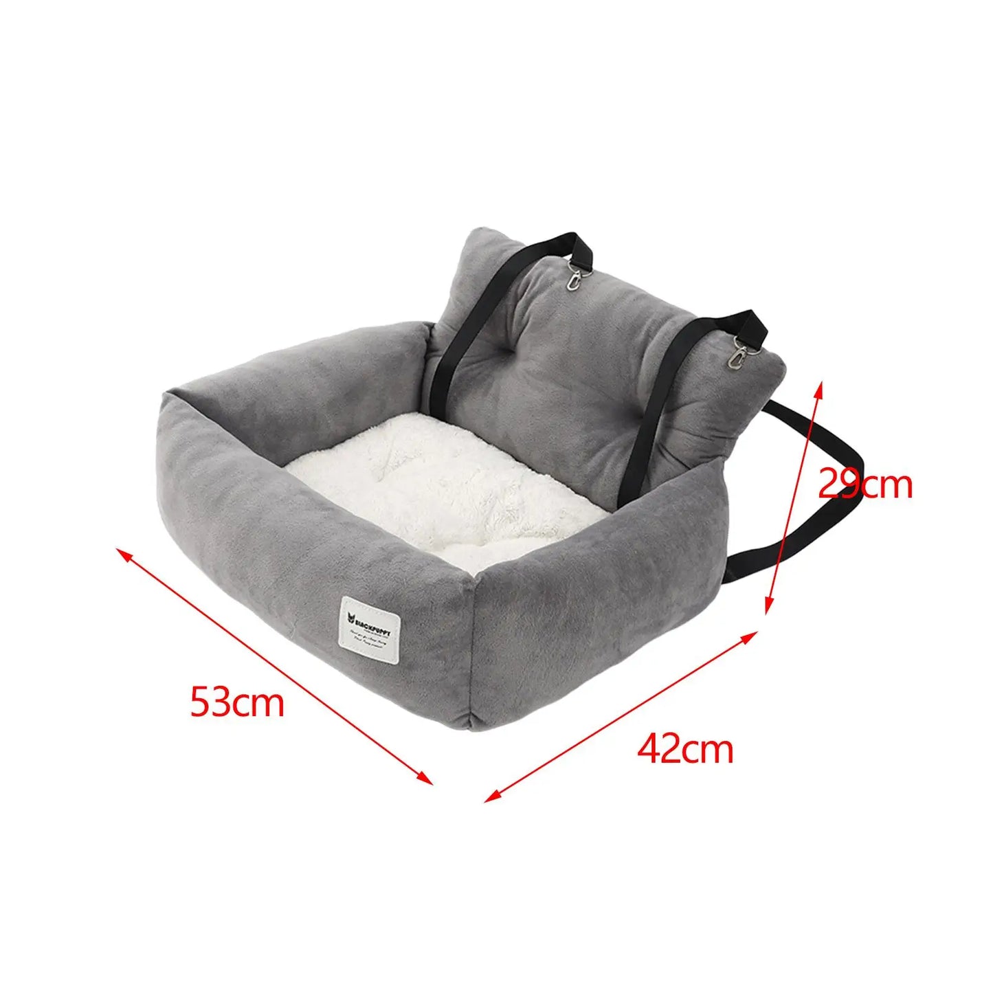 Dog Car Seat - Travel Carrier for Dogs & Cats