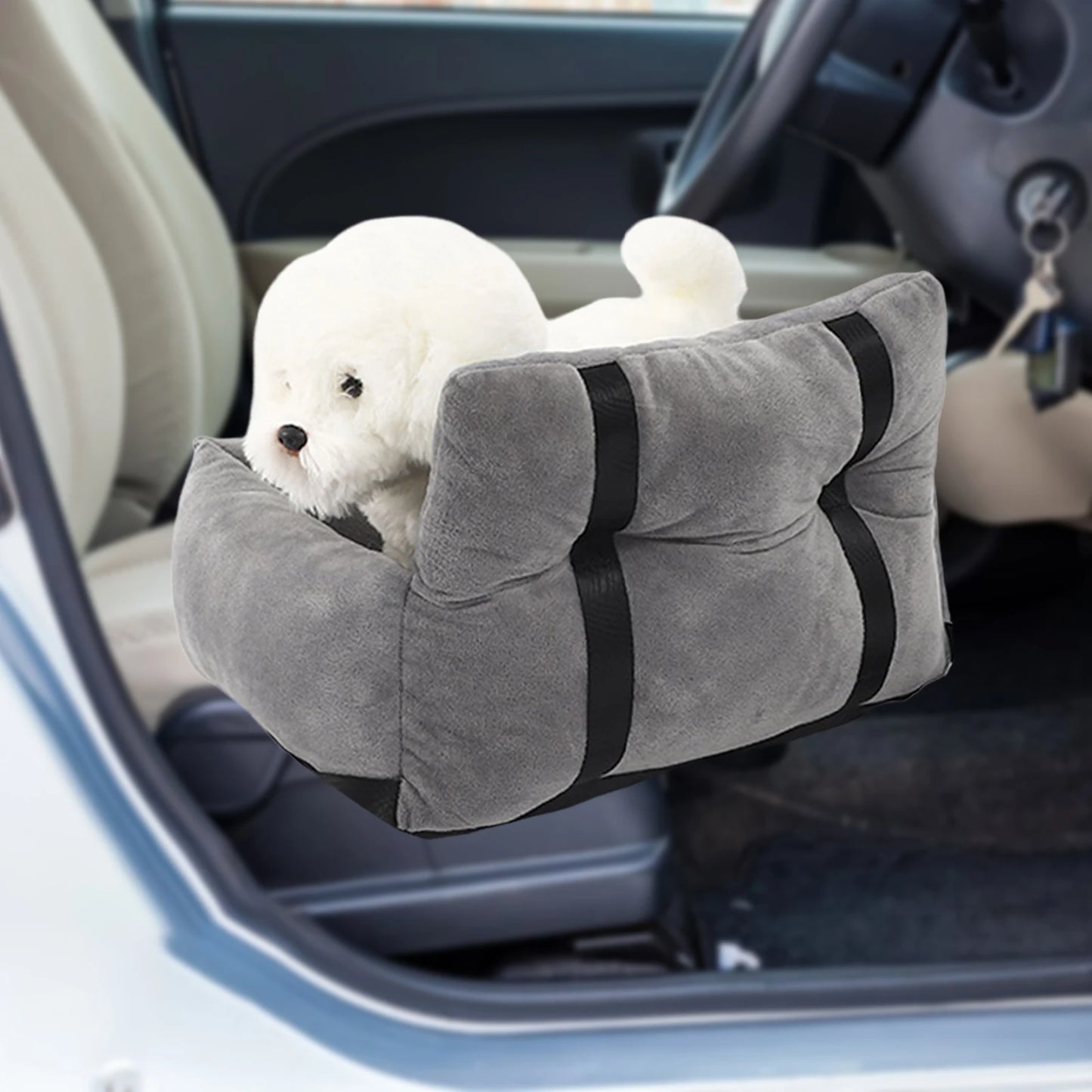 Dog Car Seat - Travel Carrier for Dogs & Cats