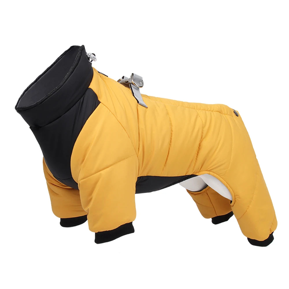 Thickened Waterproof Dog Jacket – Coat for Small & Medium Dogs