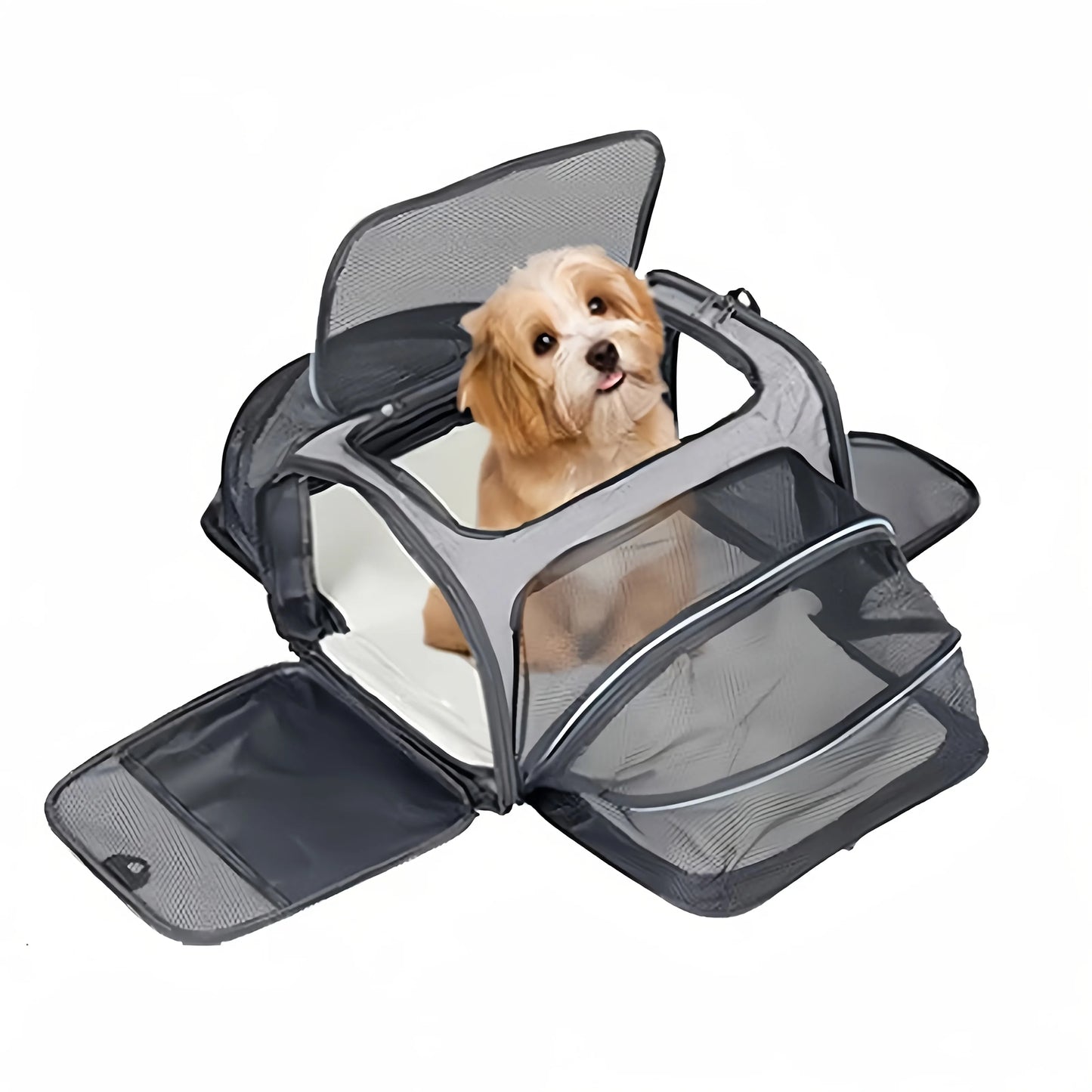 Pet Carrier Bag with Side Opening