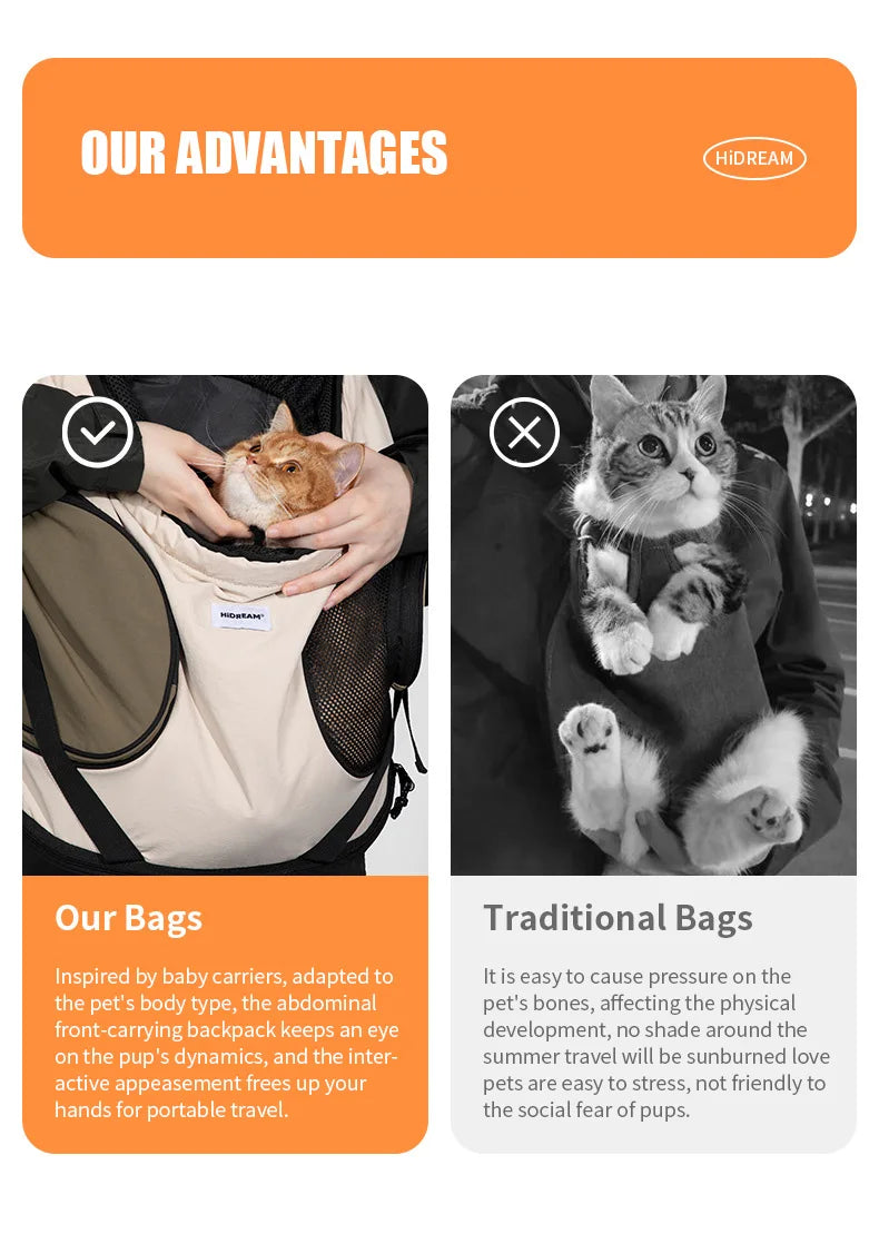 Front Carrying / Backpack Pet Carrier