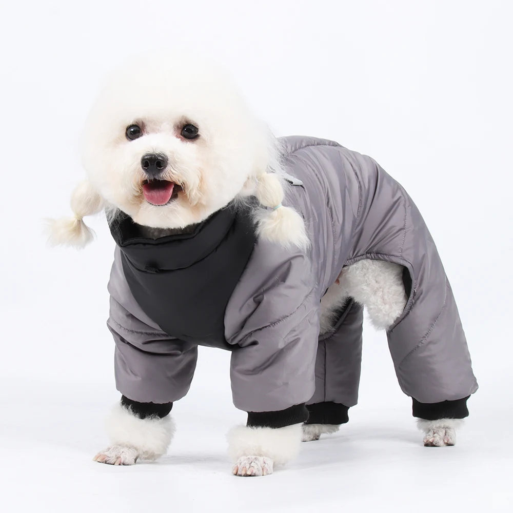 Thickened Waterproof Dog Jacket – Coat for Small & Medium Dogs