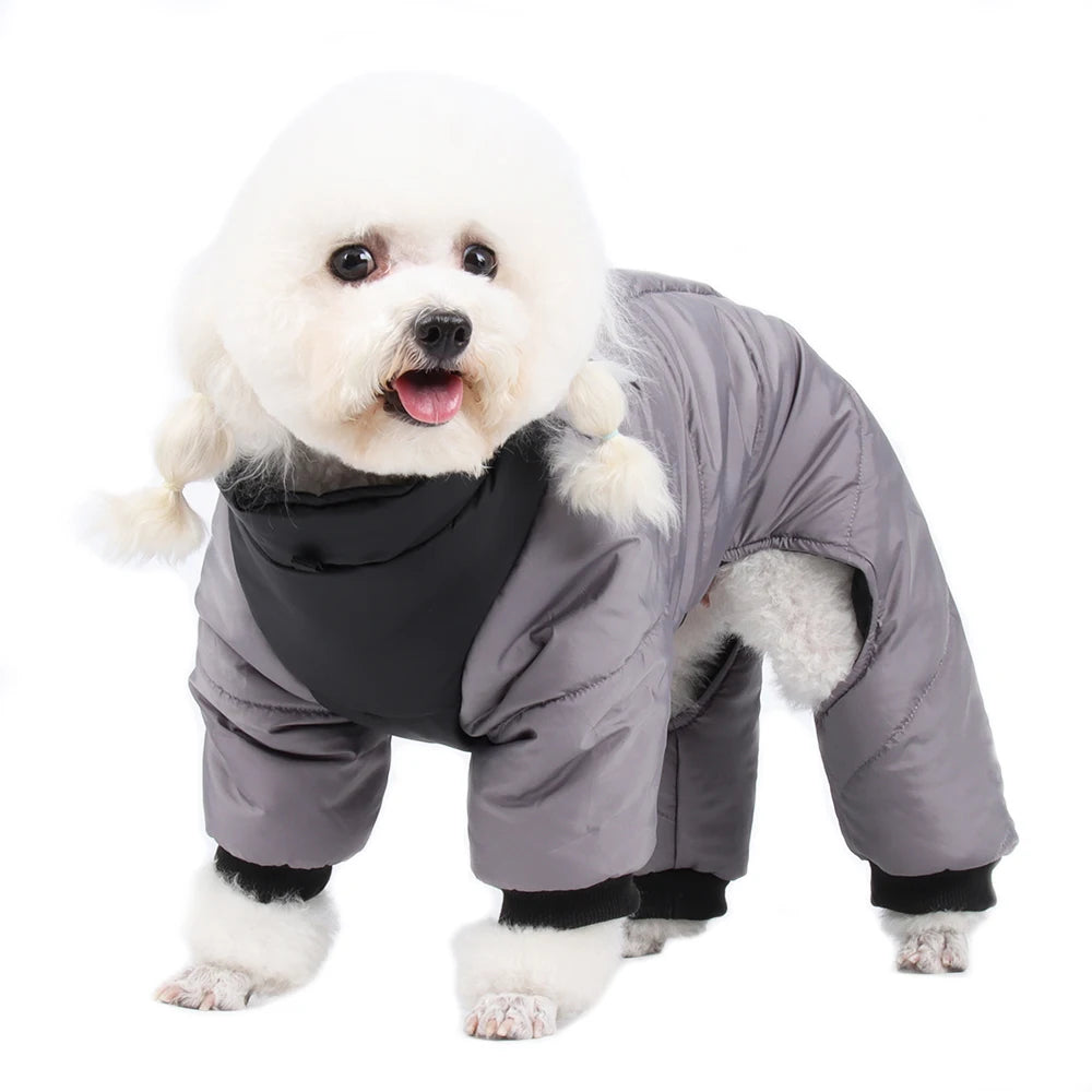 Thickened Waterproof Dog Jacket – Coat for Small & Medium Dogs