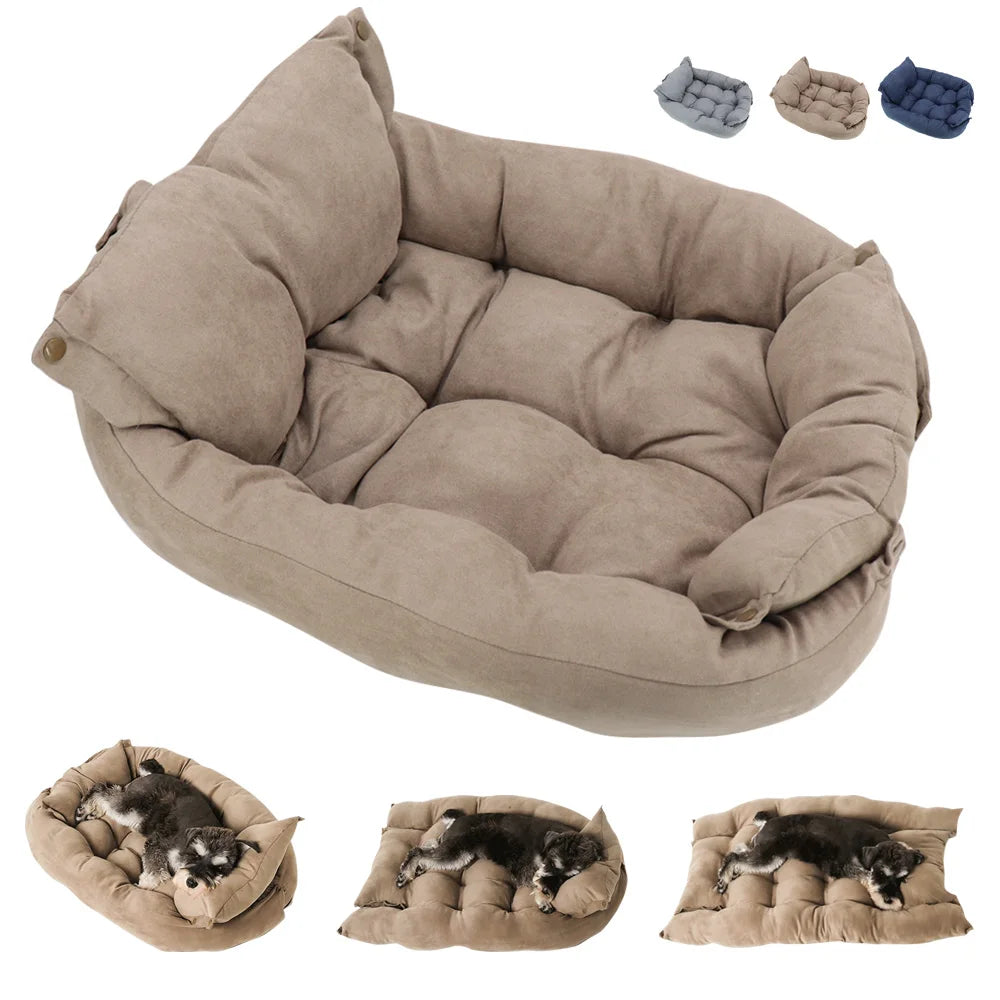 3-in-1 Pet Cushion for Small & Medium Dogs and Cats