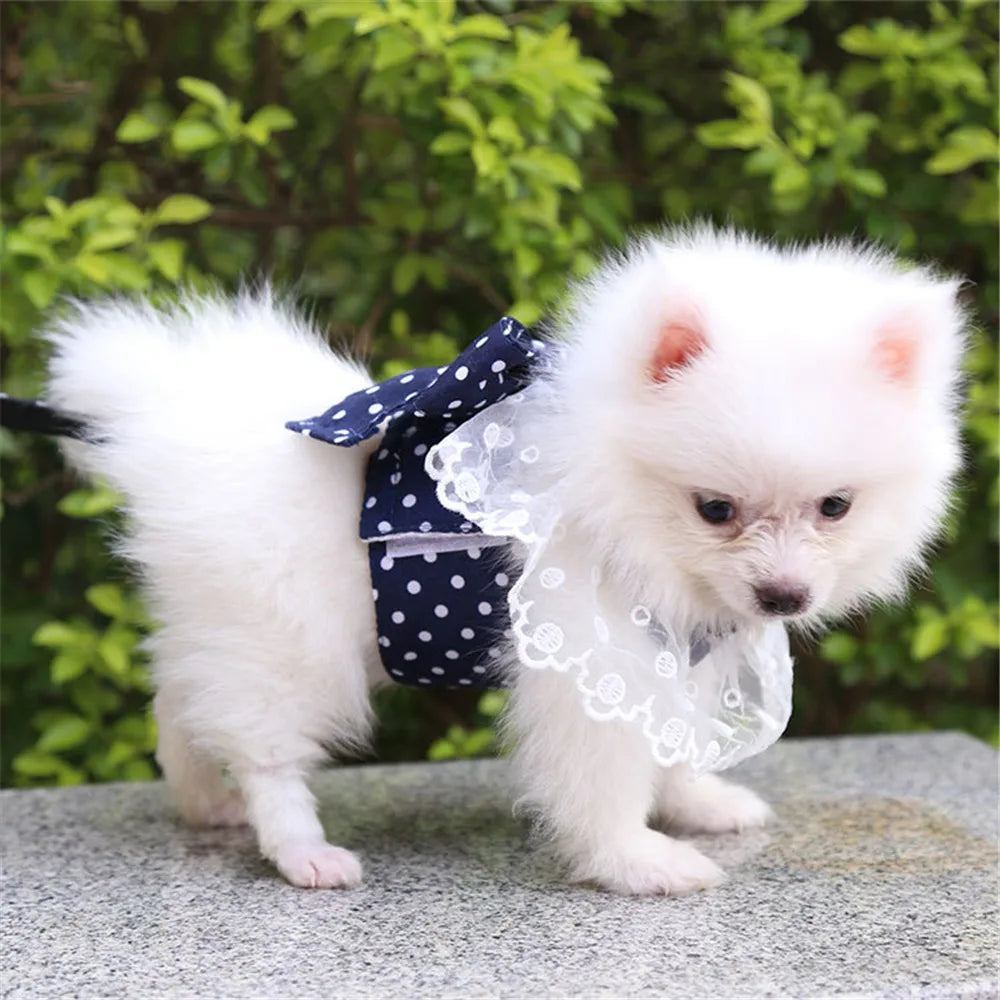 Princess Sweet Dog Vests With Bow-knot