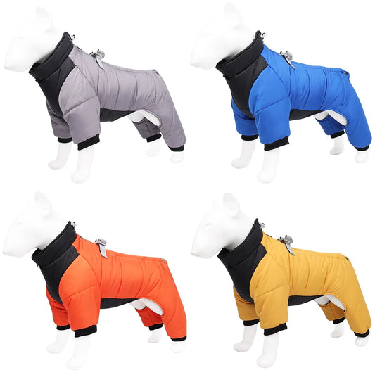 Thickened Waterproof Dog Jacket – Coat for Small & Medium Dogs