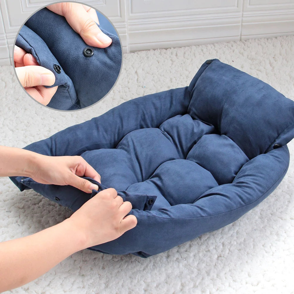 3-in-1 Pet Cushion for Small & Medium Dogs and Cats
