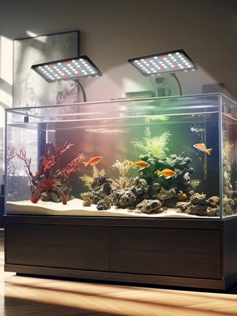 Super Bright USB LED Aquarium Light – Full Spectrum for Fish Tanks & Aquatic Plant Lamp