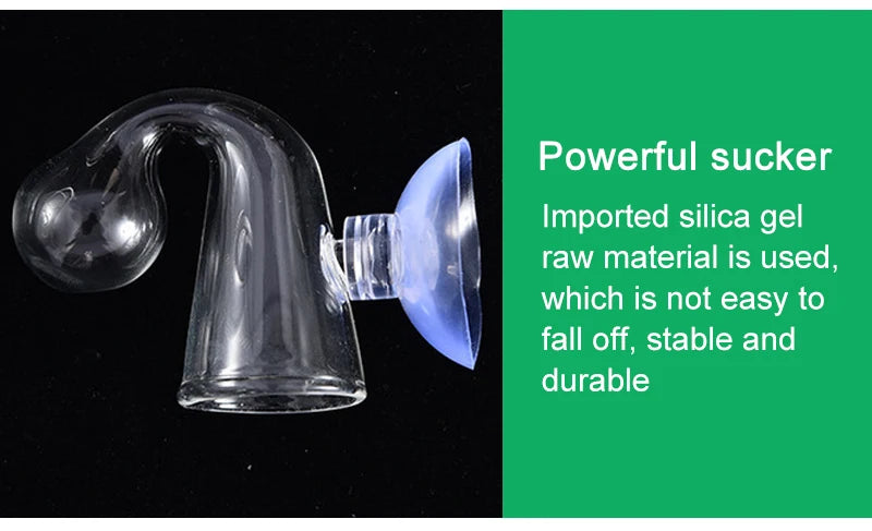 Aquarium CO2 Indicator Liquid – Glass Drop Checker for Plants, Grass, and Fish Tank