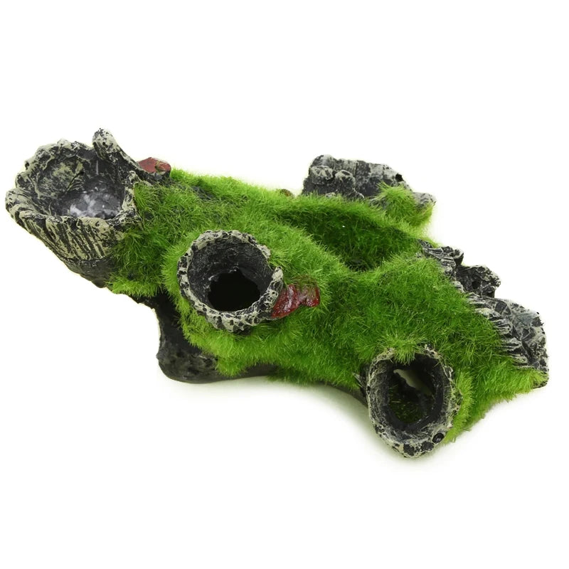 Resin Tree House Shrimp Cave – Aquarium Hiding Shelter Decoration