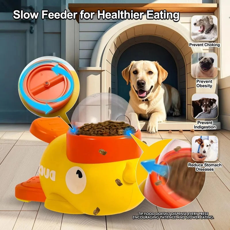 Dog Puzzle Feeder – Interactive Snack Dispenser for Small to Large Dogs