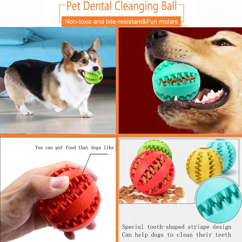 Dog Chew Toy Teeth Cleaning Ball