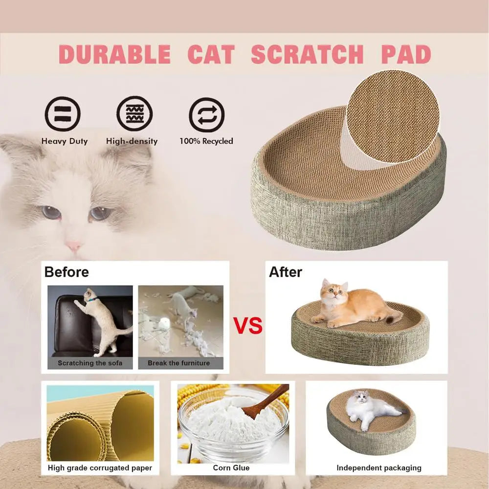 Cat Scratching Bed