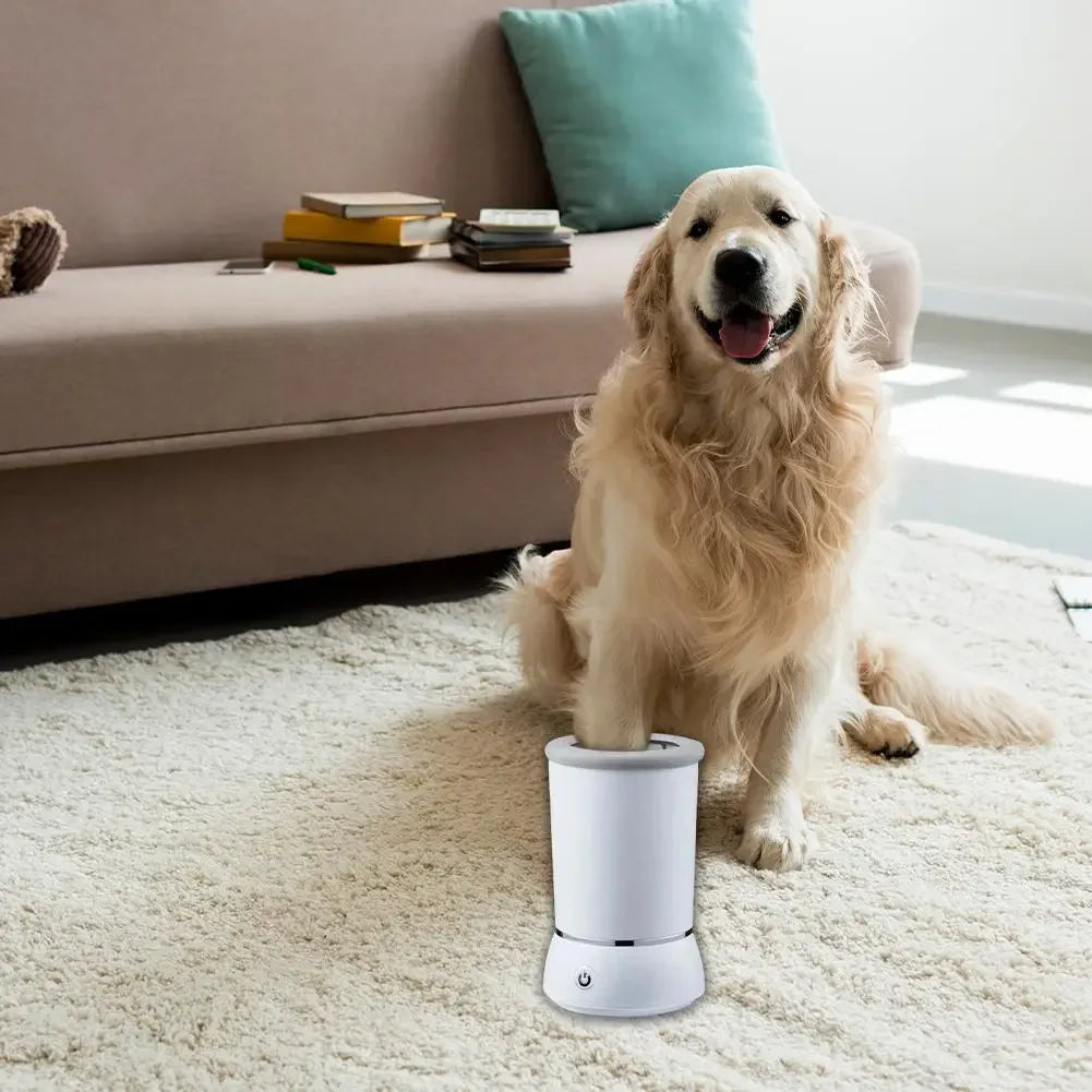 Automatic Pet Paw Cleaning Machine – Electric Dog & Cat Foot Washer Cup