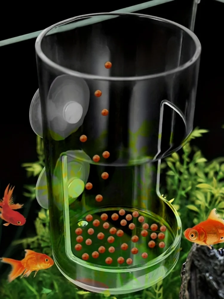 Non-Slip Floating Feeder Ring for Aquariums