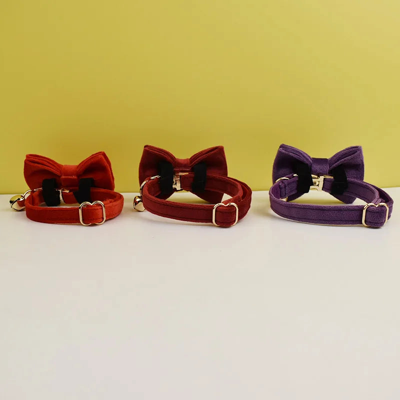 Velvet Cat Collar