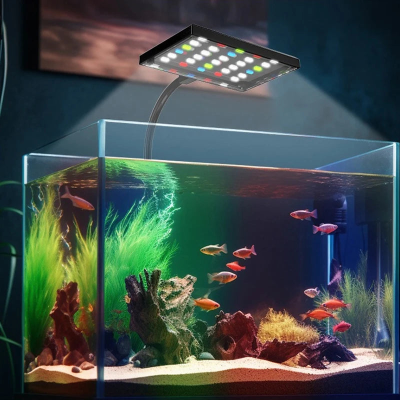 Super Bright USB LED Aquarium Light – Full Spectrum for Fish Tanks & Aquatic Plant Lamp