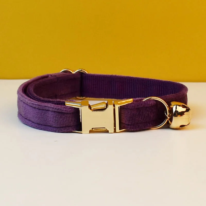 Velvet Cat Collar