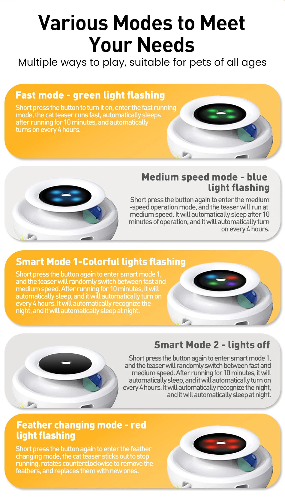 2-in-1 Interactive Cat Toy – Smart Feather Teaser & Automatic Ball for Indoor Cats