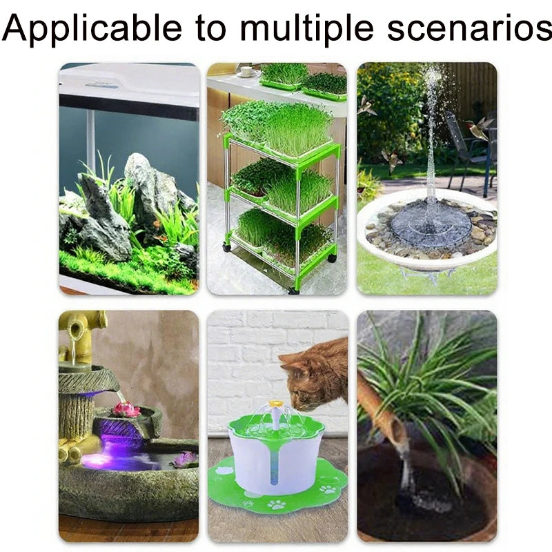 Ultra Quiet USB Aquarium Pump – Mini Fish Tank & Dog / Cat Water Fountain