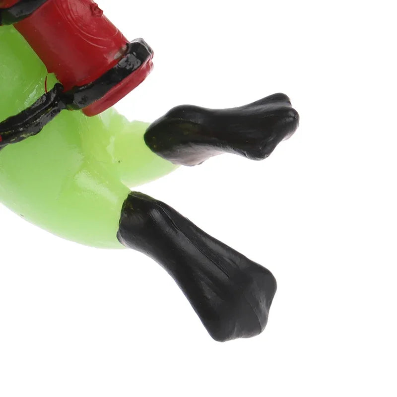 Cute Luminous Mini Diver Aquarium Decoration – Floating Scuba Diver Ornament