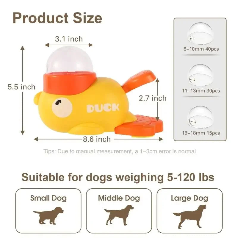 Dog Puzzle Feeder – Interactive Snack Dispenser for Small to Large Dogs