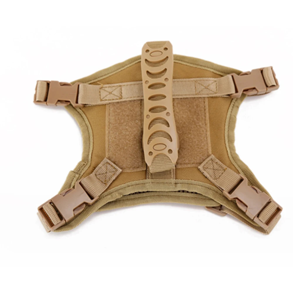 Tactical Escape-Proof Cat & Dog Harness – Adjustable Soft Mesh Vest with Control Handle