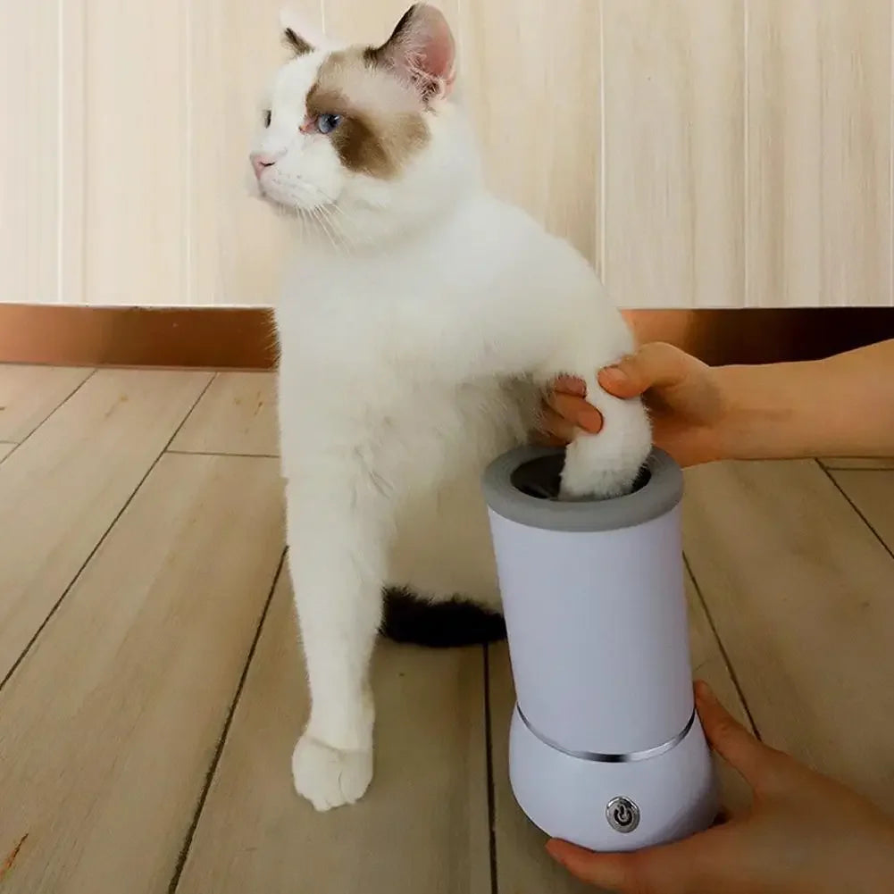 Automatic Pet Paw Cleaning Machine – Electric Dog & Cat Foot Washer Cup