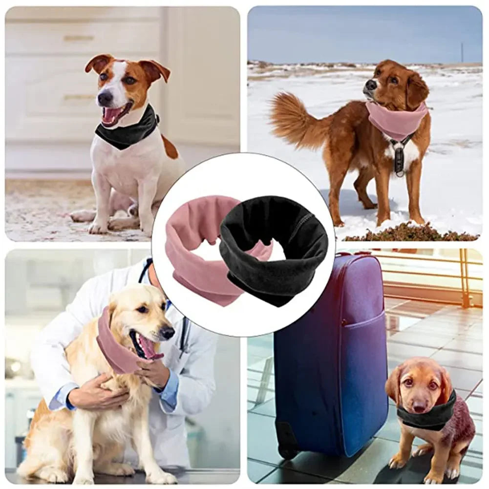 Calming Dog Ears Cover – Noise-Reducing Headscarf for Medium & Large Dogs