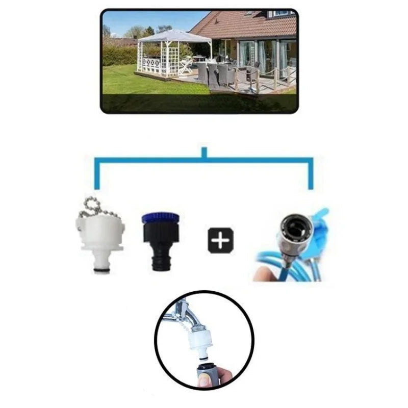 High-Pressure Pet Shower Sprayer with Soap Dispenser