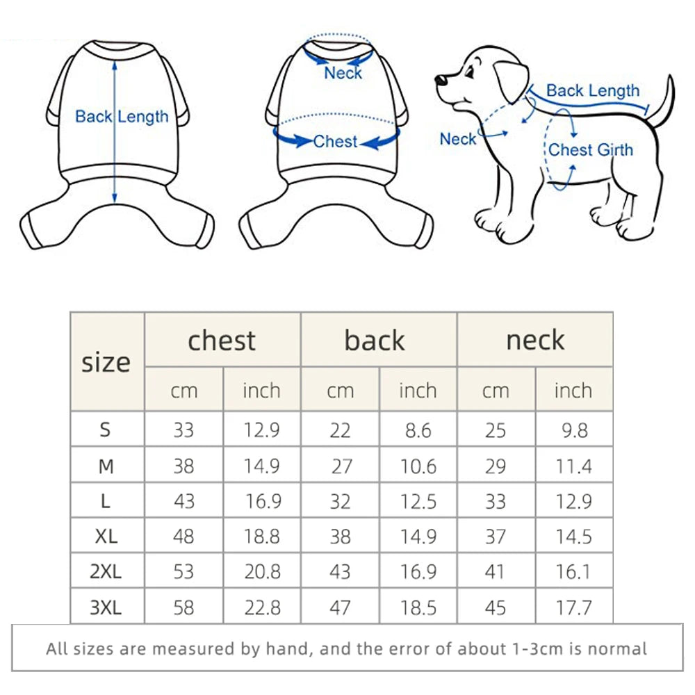 Thickened Waterproof Dog Jacket – Coat for Small & Medium Dogs