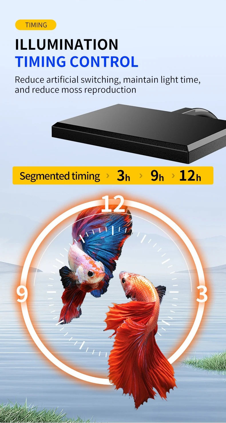 Super Bright USB LED Aquarium Light – Full Spectrum for Fish Tanks & Aquatic Plant Lamp